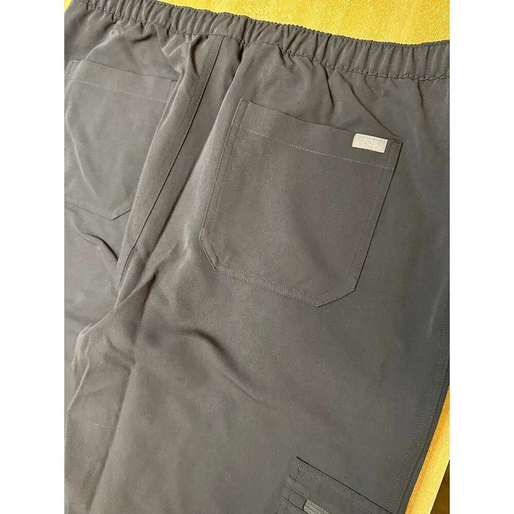 NWT‎ Figs Cairo Cargo Scrub Pants CHARCOAL XL Tall